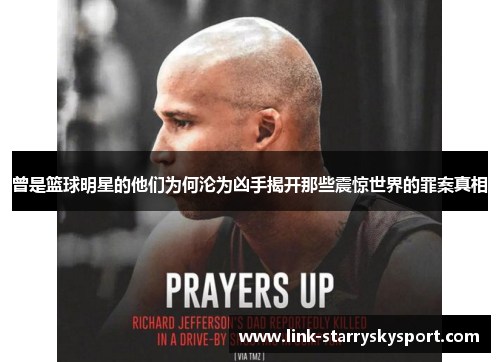 曾是篮球明星的他们为何沦为凶手揭开那些震惊世界的罪案真相