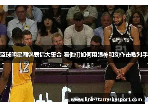 篮球明星嘲讽表情大集合 看他们如何用眼神和动作击败对手