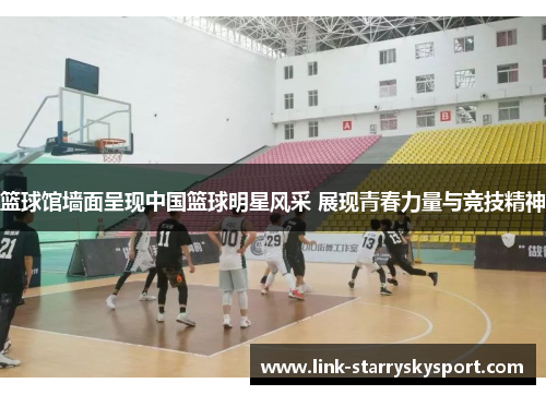 篮球馆墙面呈现中国篮球明星风采 展现青春力量与竞技精神